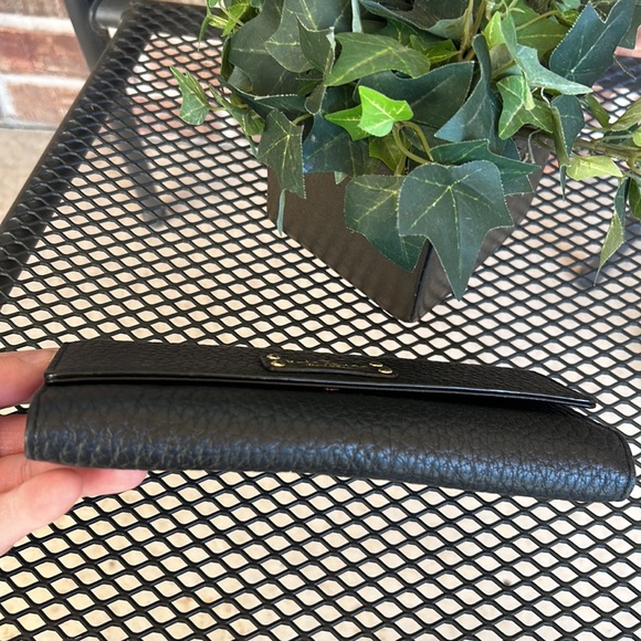 KATE SPADE ♠️ Bay Street Sandra Black Leather Wallet 🪪 - Picture 16 of 16